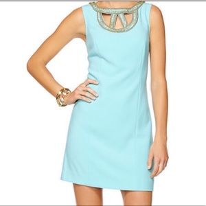 Lilly Pulitzer Lane beaded shift dress in Excellent Condition